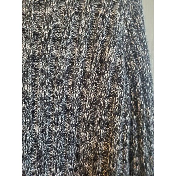 Chico's Grey Black Cable Knit Women's Soft Heavyweight Sweater, Size 3 (XL) - Picture 10 of 10